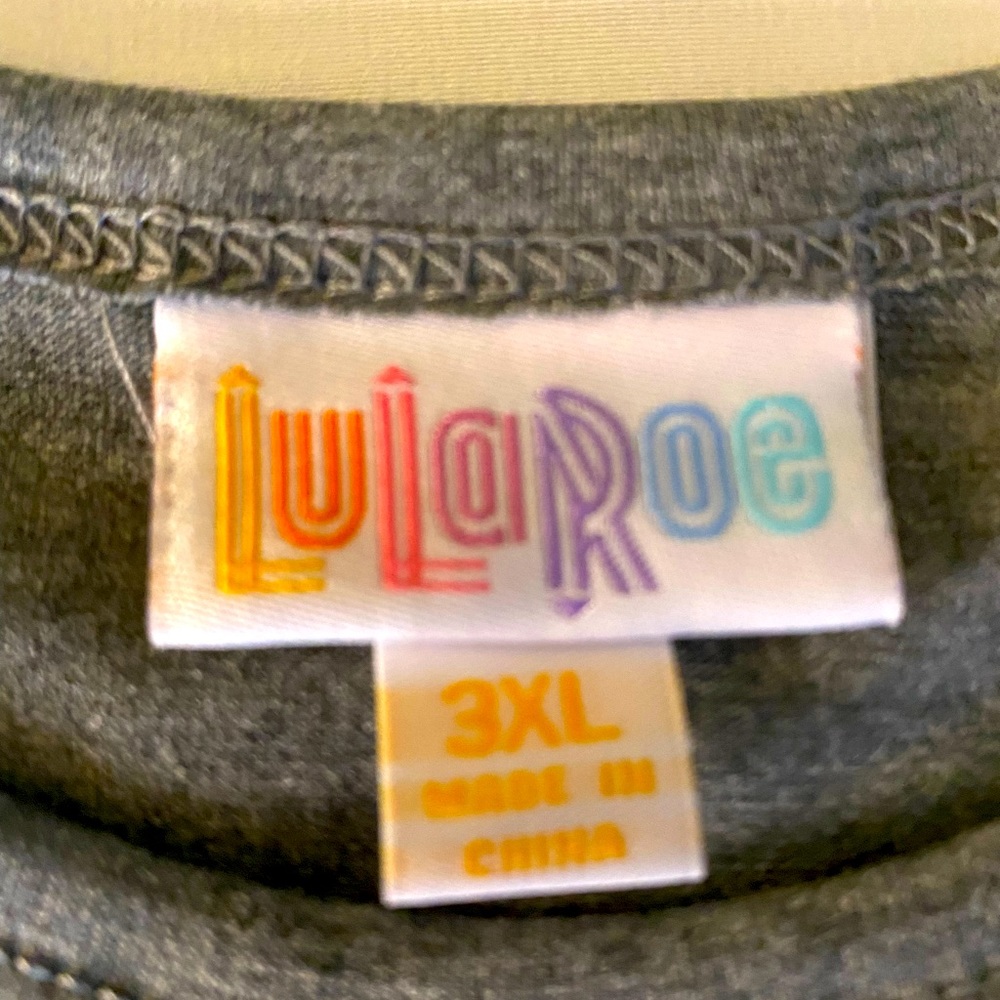 LulaRoe top. 3XL  baseball style NWT - Picture 2 of 3